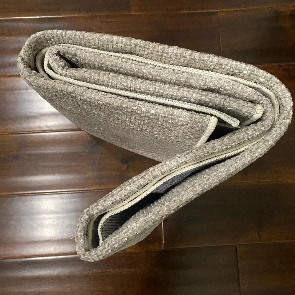 Beige Textured Area Rug